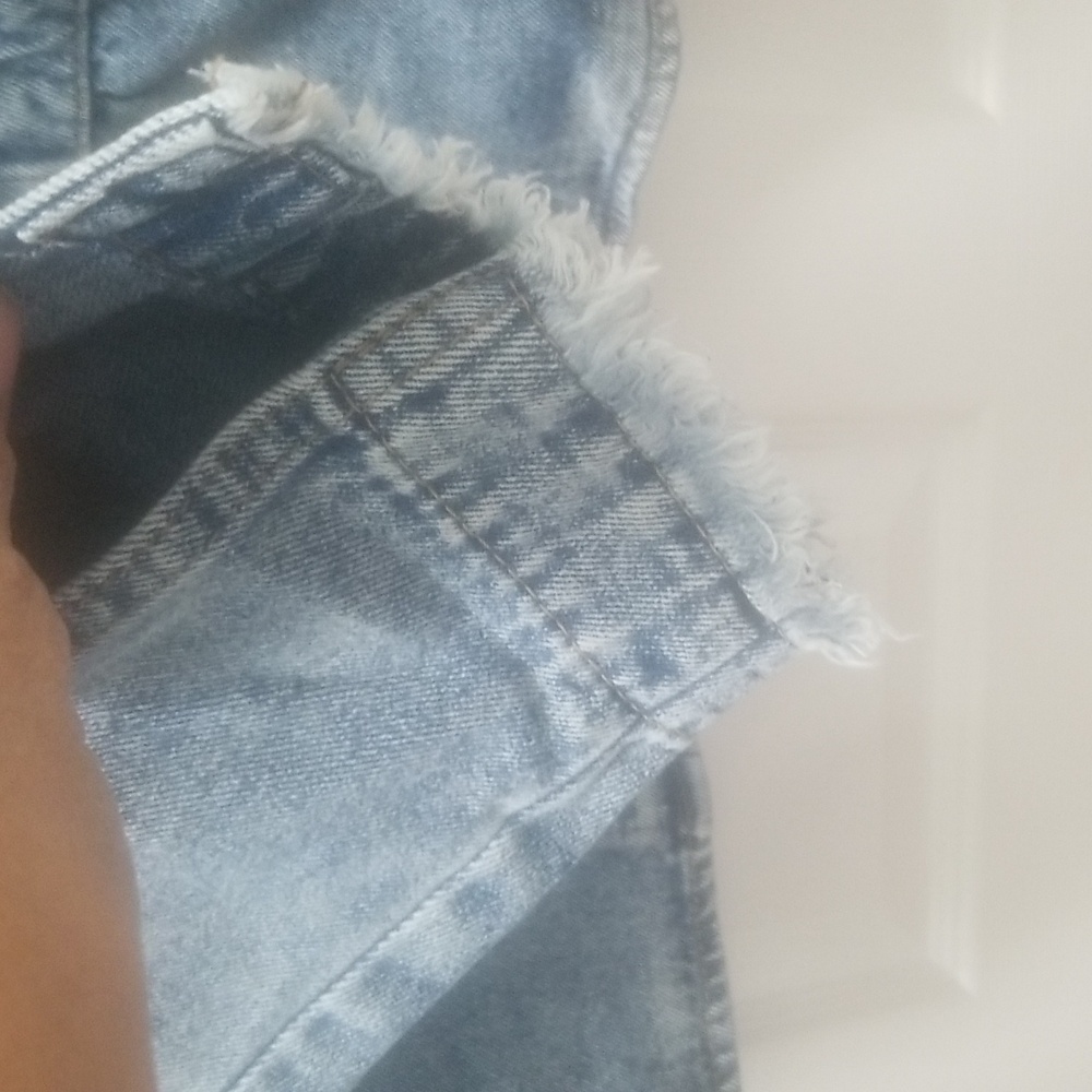 Suzanne Betro Peplum Denim Jacket (1X) NWT - Picture 4 of 12